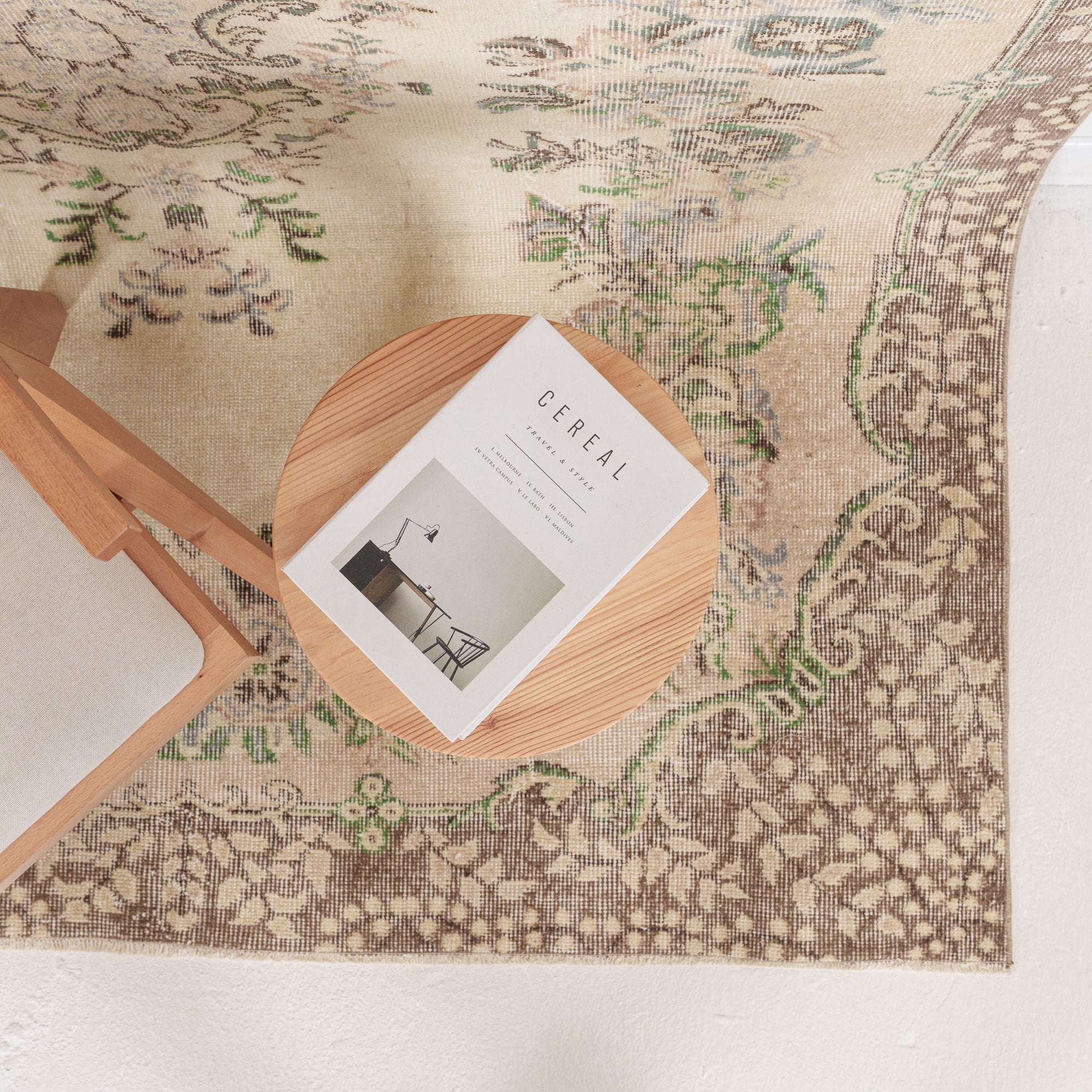 Delinin - Vintage Turkish Area Rug