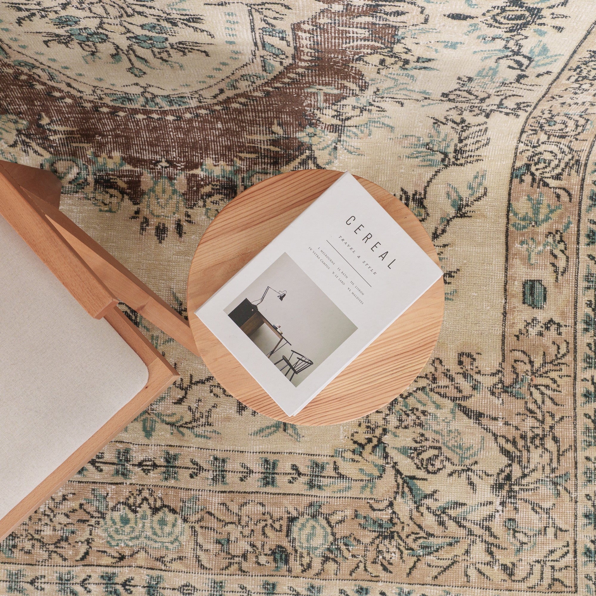 Brinelin - Vintage Turkish Area Rug