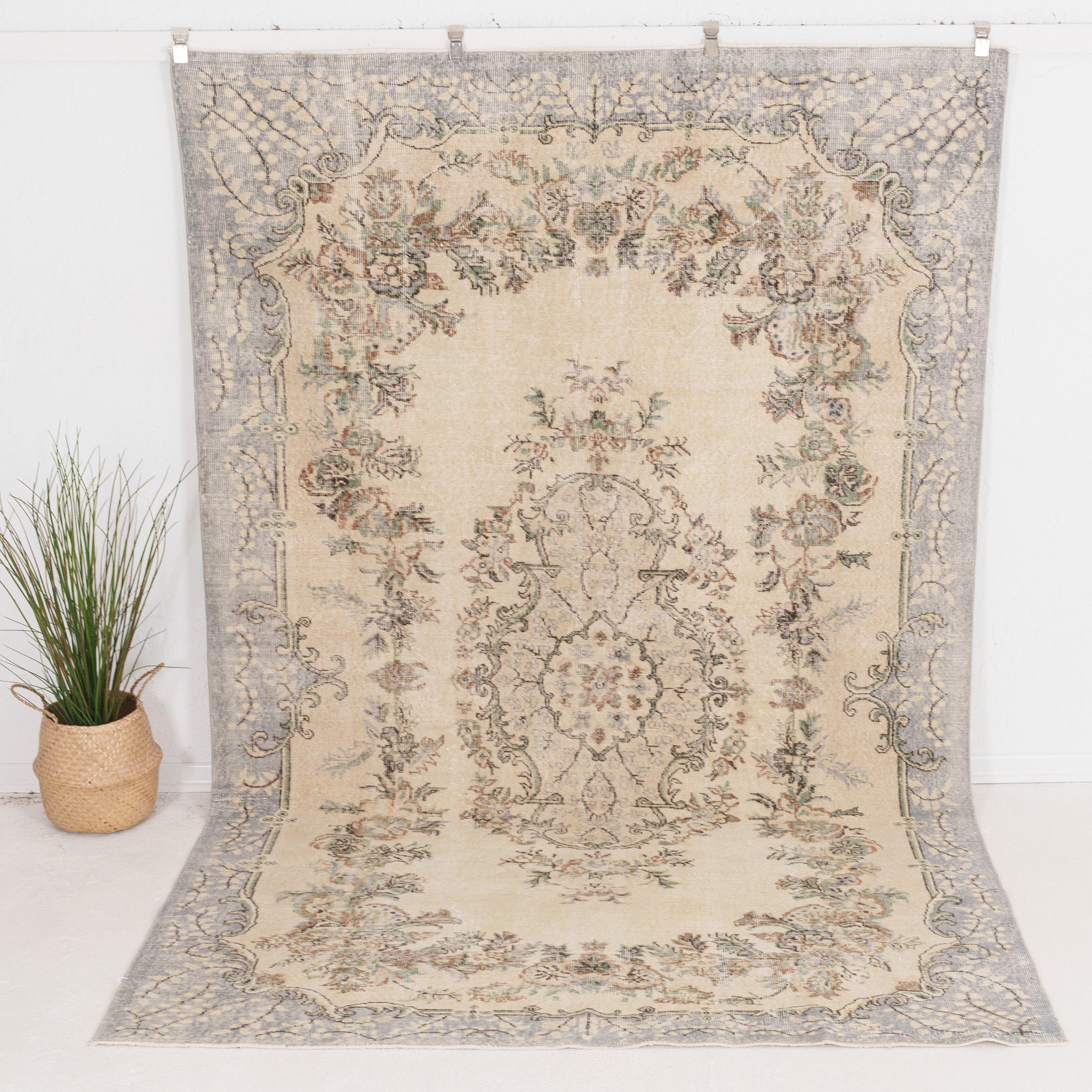 Brinelena - Vintage Turkish Area Rug