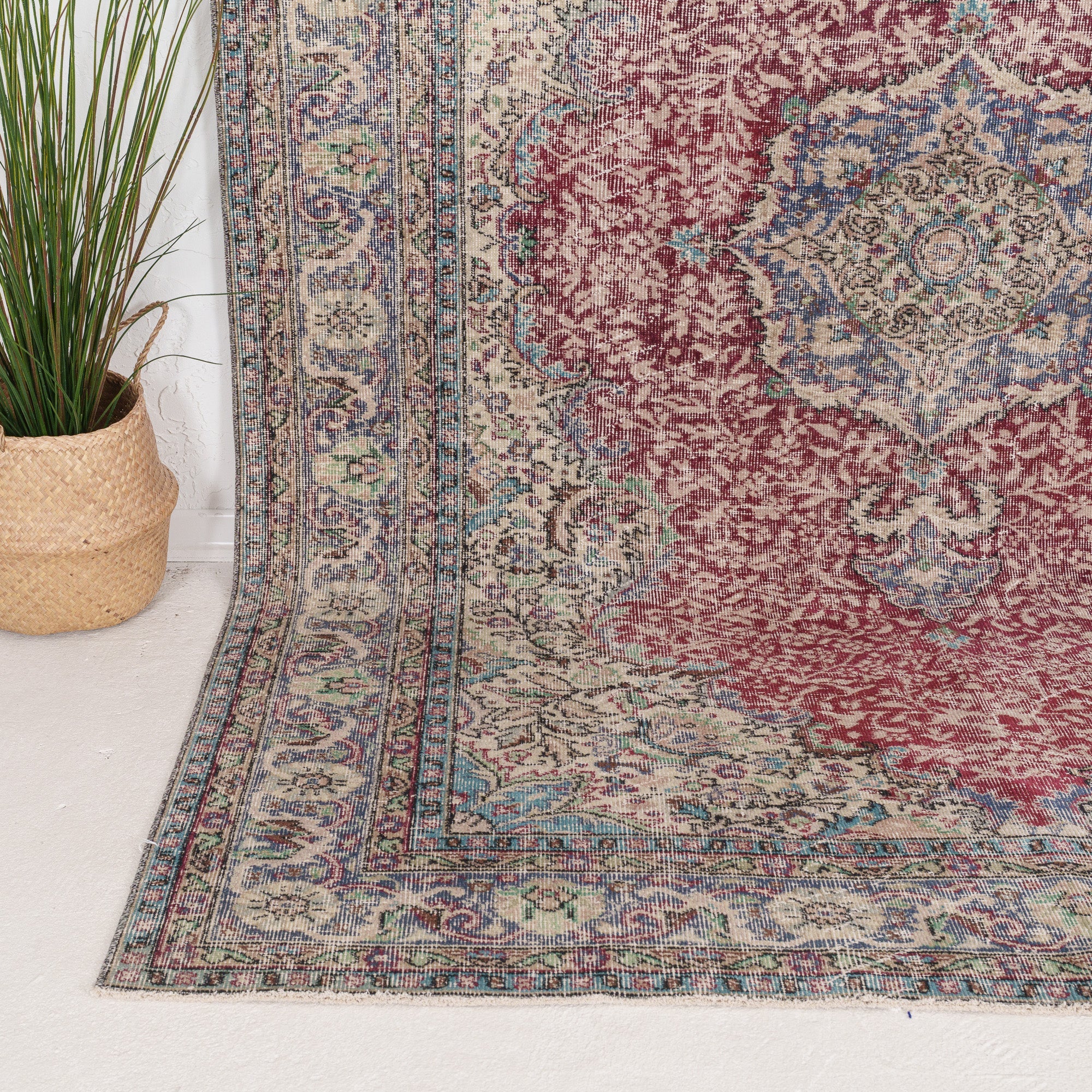 Zaerina - Vintage Turkish Area Rug