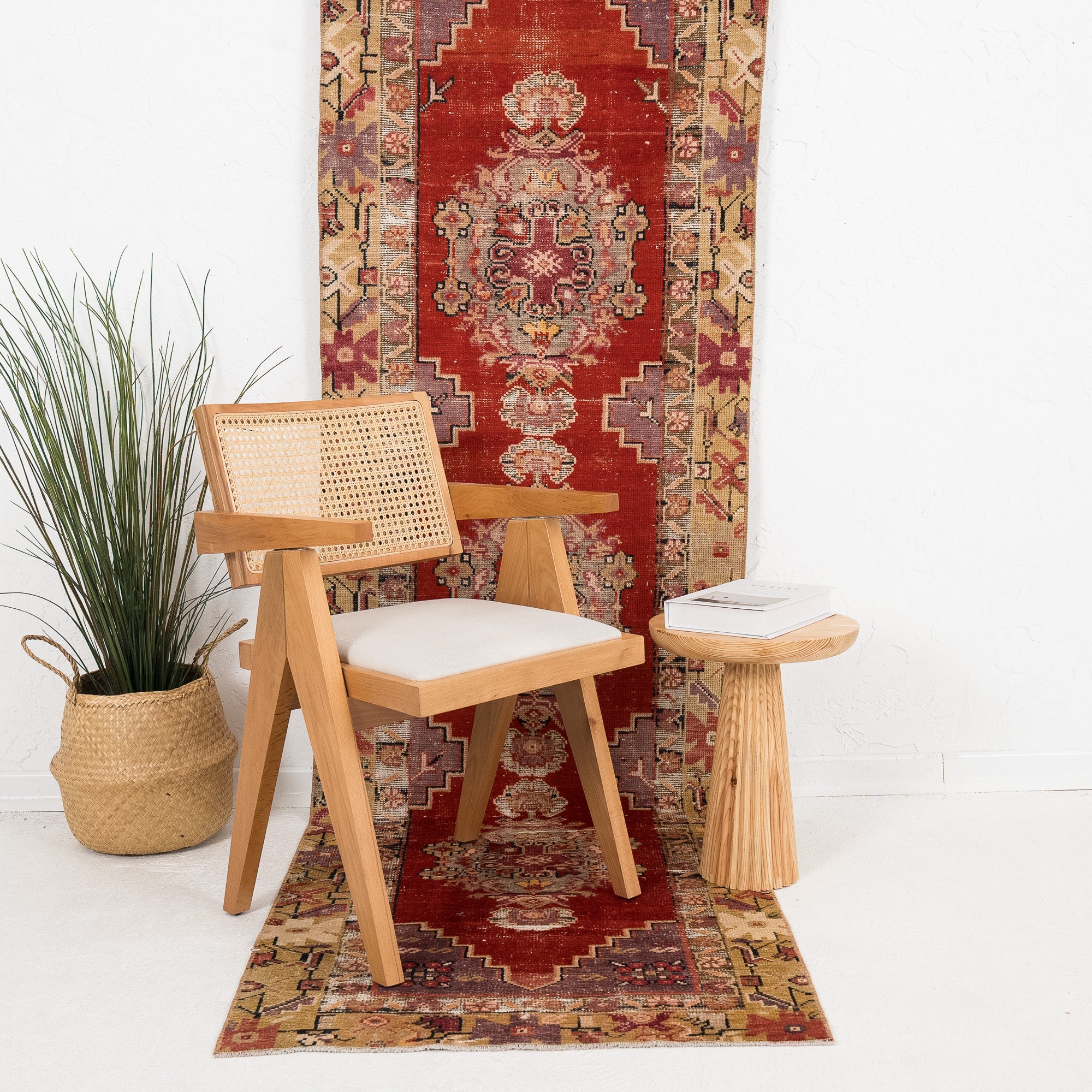 Talirise - Vintage Turkish Runner Rug