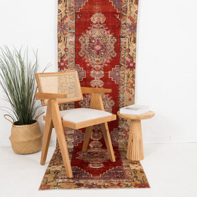 Talirise - Vintage Turkish Runner Rug
