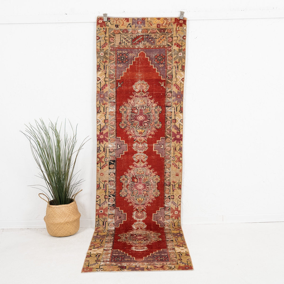 Talirise - Vintage Turkish Runner Rug
