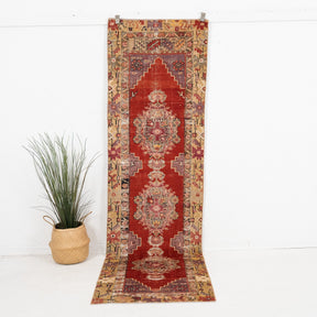 Talirise - Vintage Turkish Runner Rug