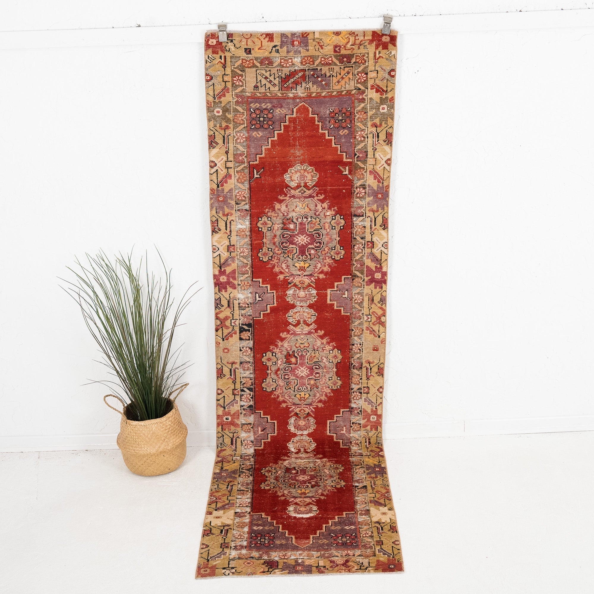 Talirise - Vintage Turkish Runner Rug