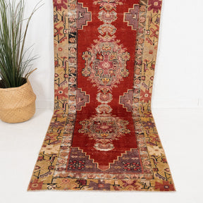 Talirise - Vintage Turkish Runner Rug