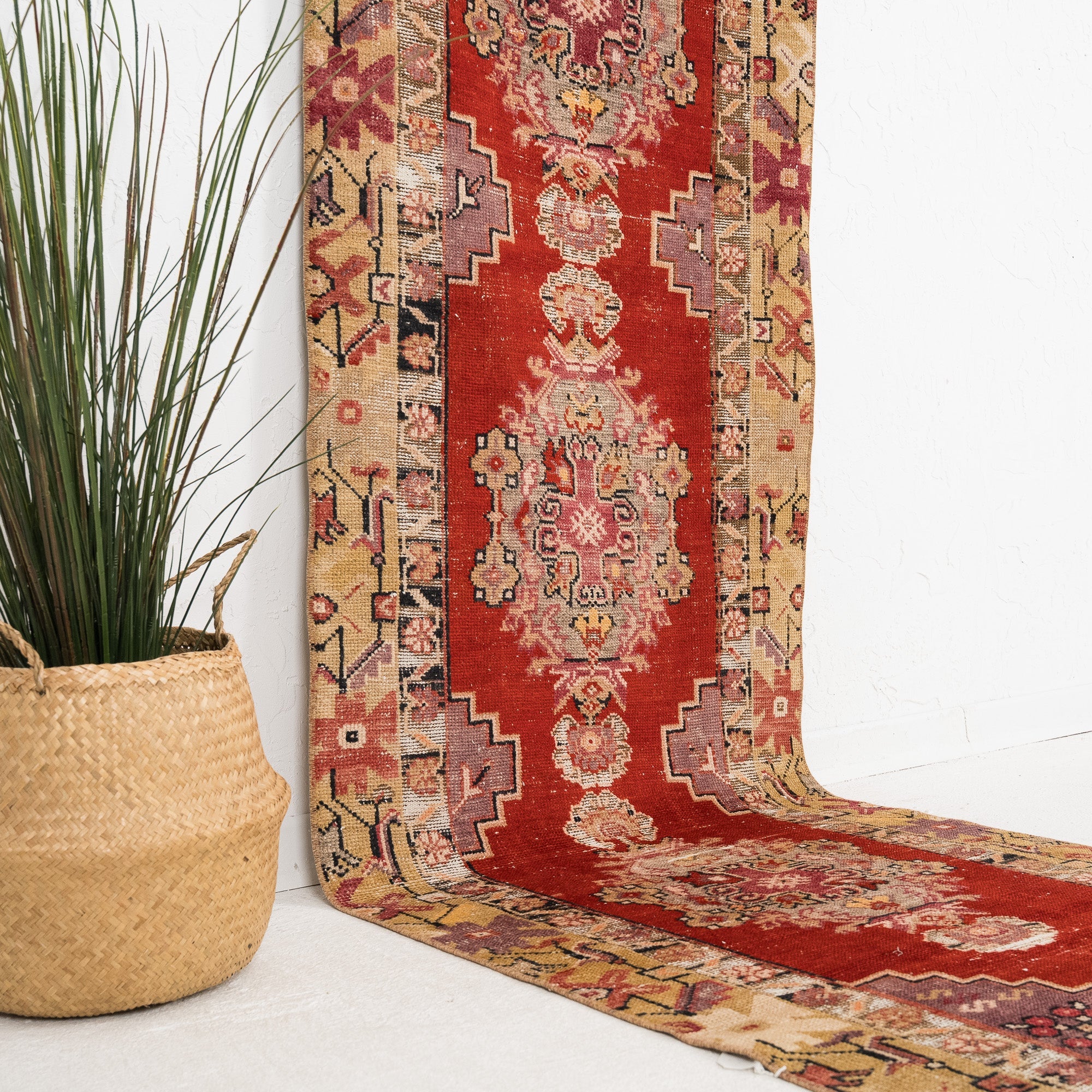 Talirise - Vintage Turkish Runner Rug