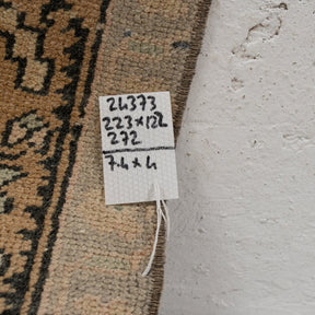 Artisan accent rug from turkish, sized 4x7 for the perfect bedroom, living room, office, dining room look