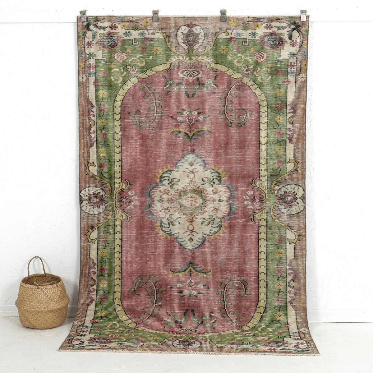 Alviana - Vintage Turkish Area Rug