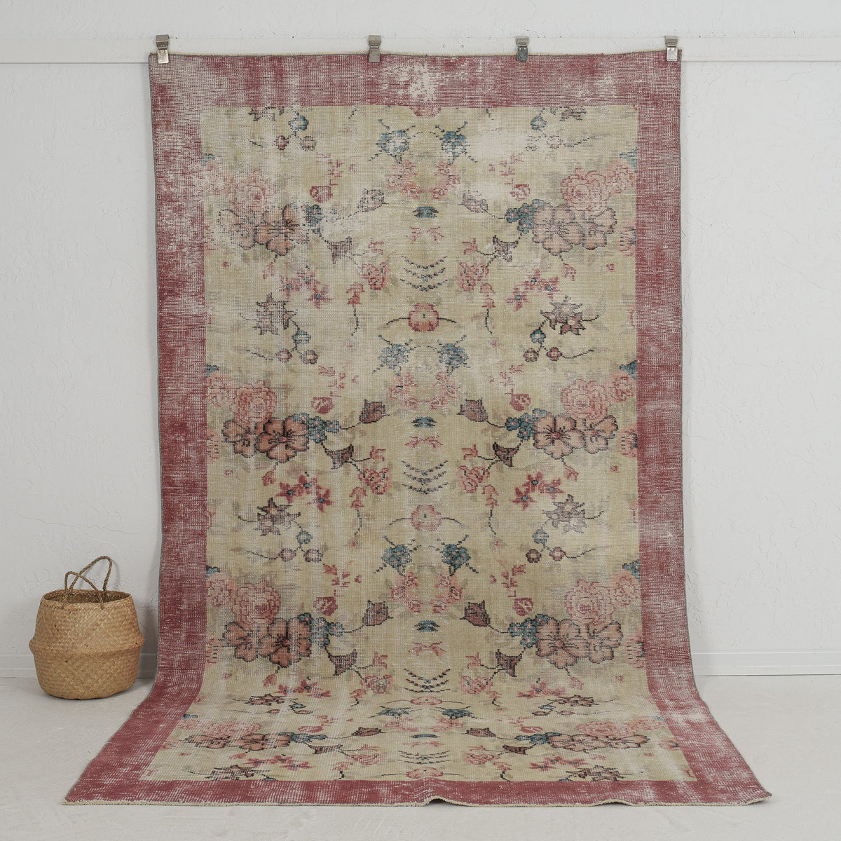 Perlaine - Vintage Turkish Area Rug