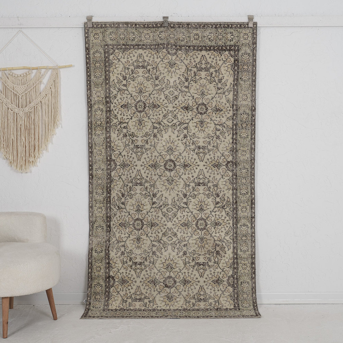 Cielo - Vintage Turkish Small Rug