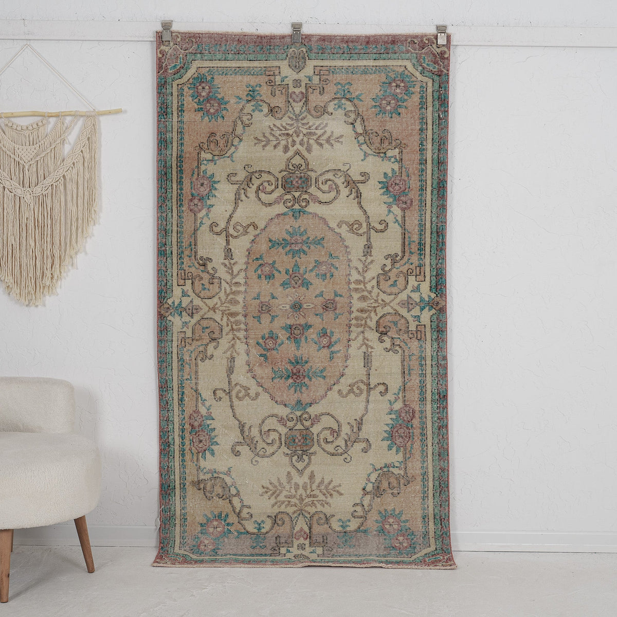 Delia - Vintage Turkish Small Rug