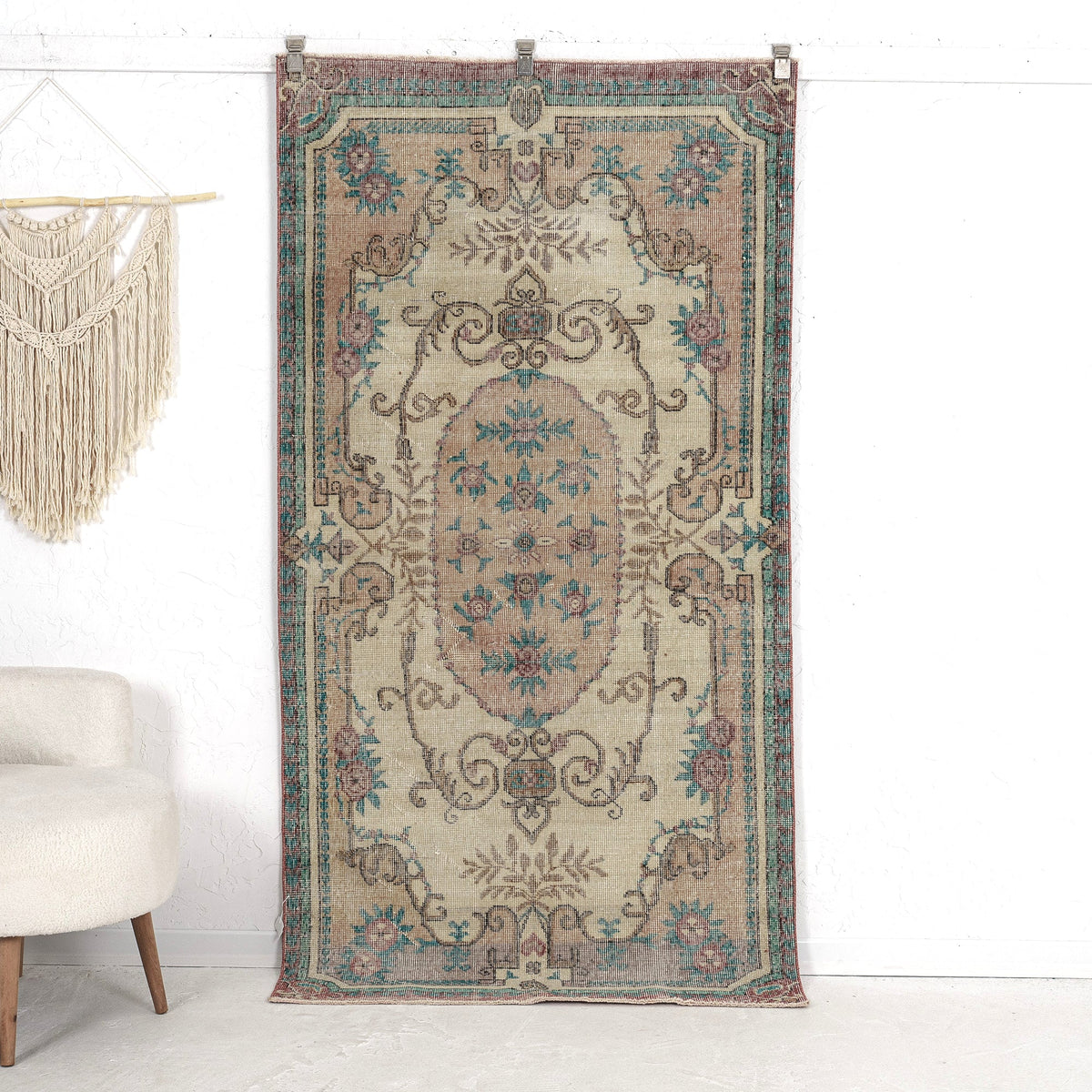 Delia - Vintage Turkish Small Rug