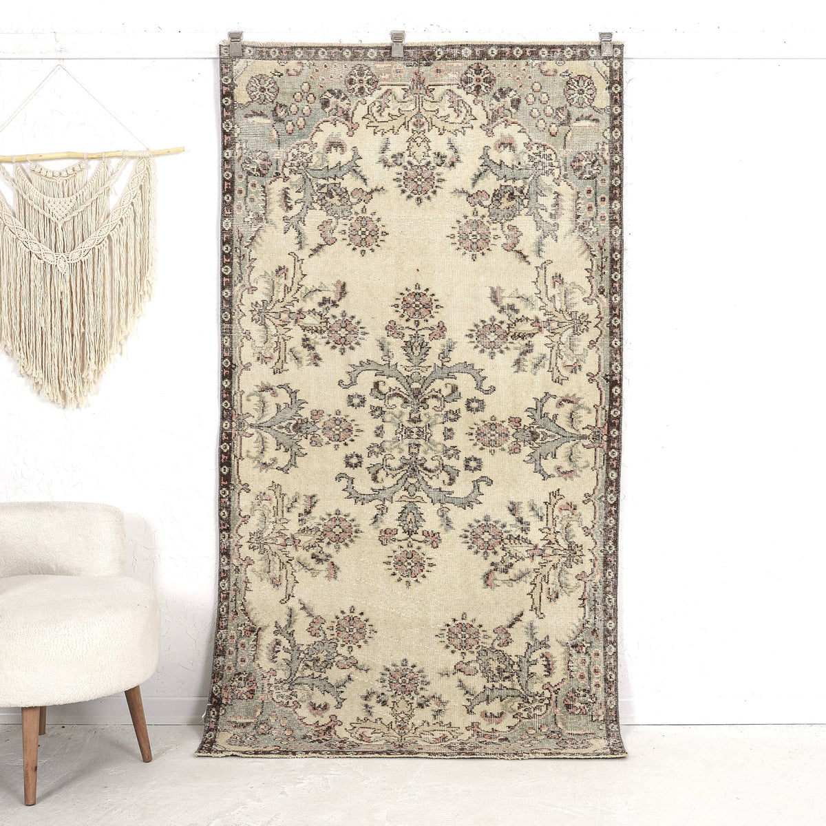 Darellyn - Vintage Turkish Small Rug