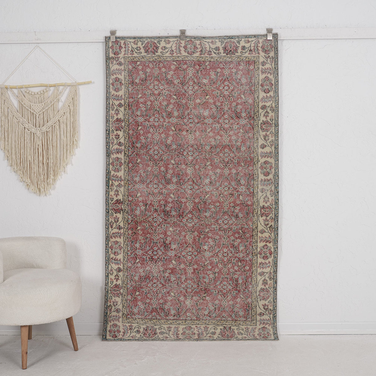 Darcia - Vintage Turkish Small Rug