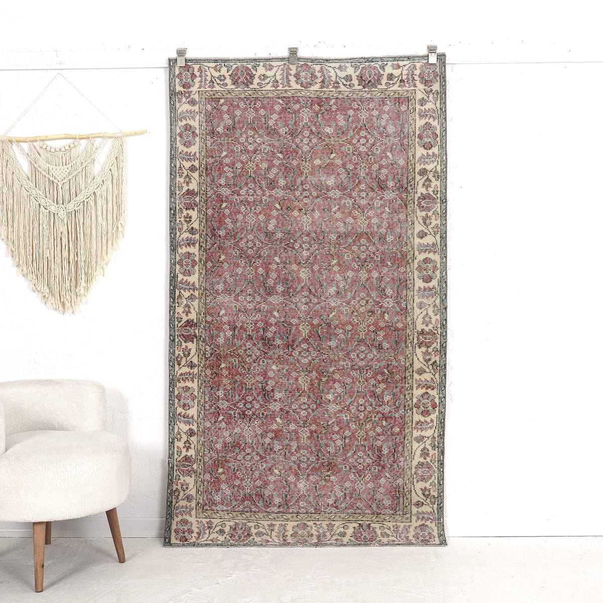 Darcia - Vintage Turkish Small Rug