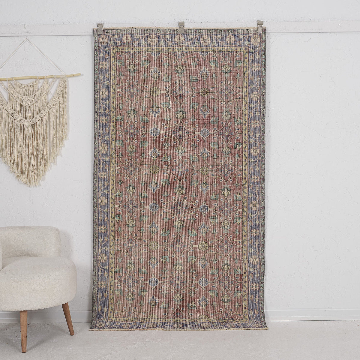 Elin - Vintage Turkish Small Rug