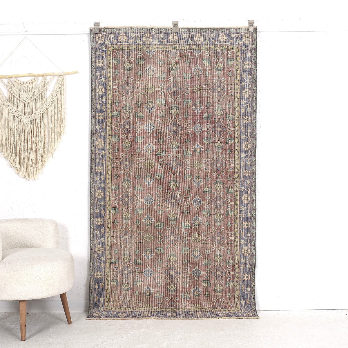 Elin - Vintage Turkish Small Rug