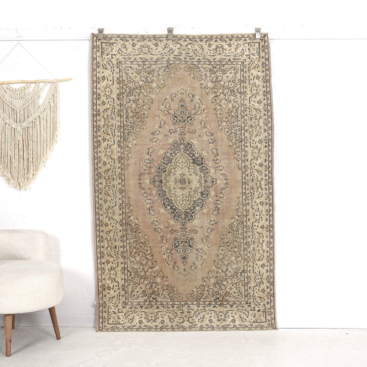 Emelda - Vintage Turkish Small Rug