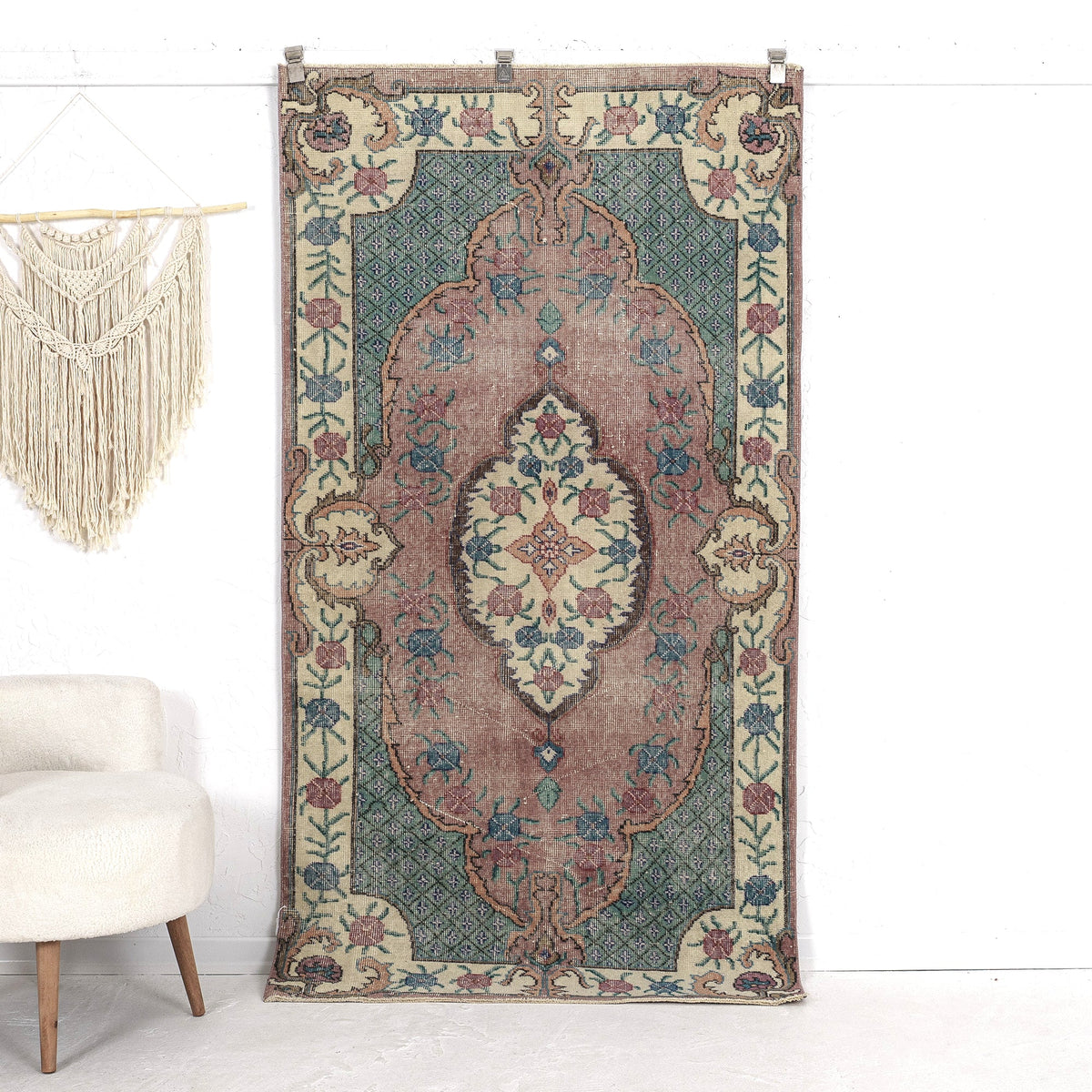 Emalyn - Vintage Turkish Small Rug