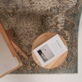 5x9 Beige Turkish Rug
