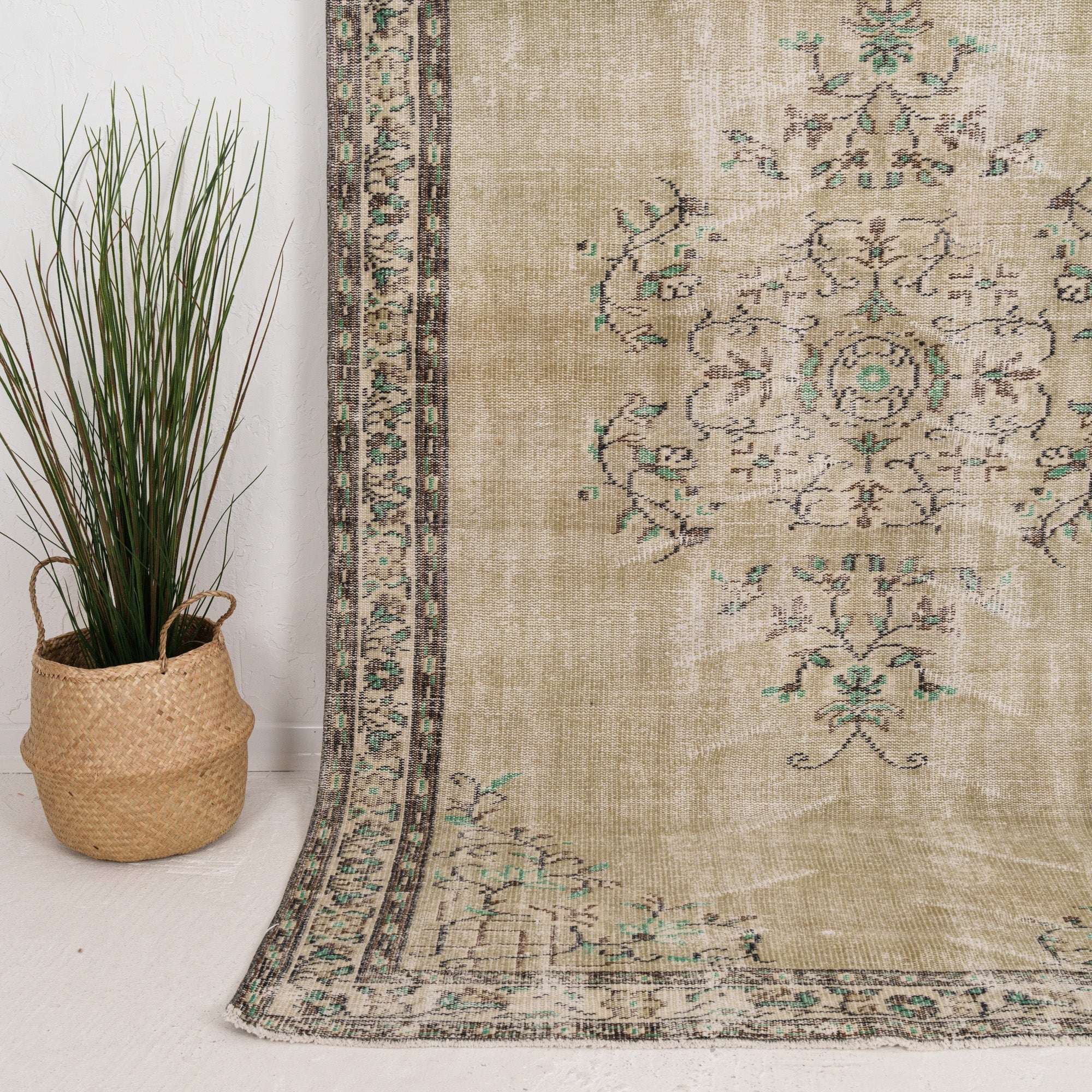 Medium Brown Antique Rug