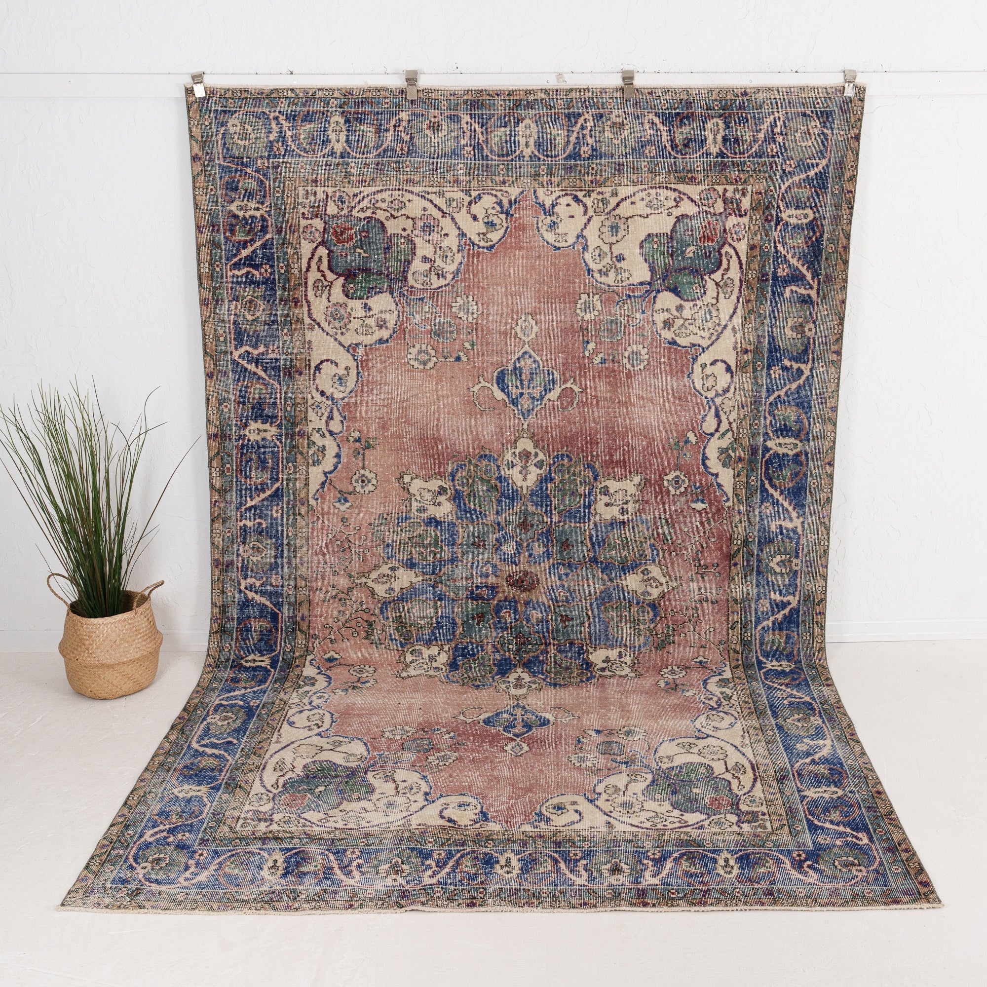 68×231 \"セピア色の思い出” ViNTAGE TURKiSH RUG 68×231 