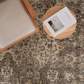 7x10 Beige Turkish Rug