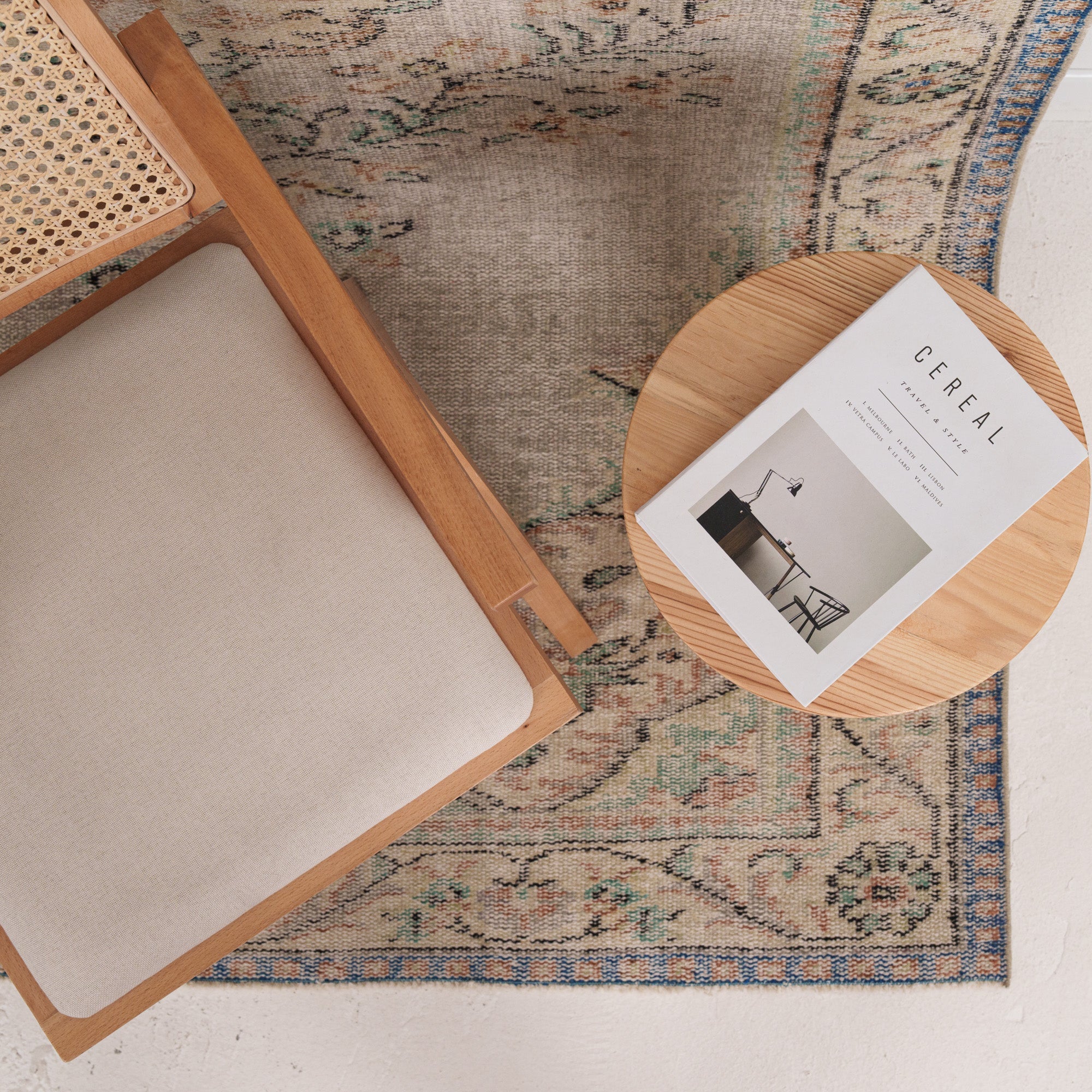 5x9 Beige Turkish Rug