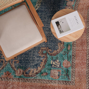 7x10 Blue Turkish Rug