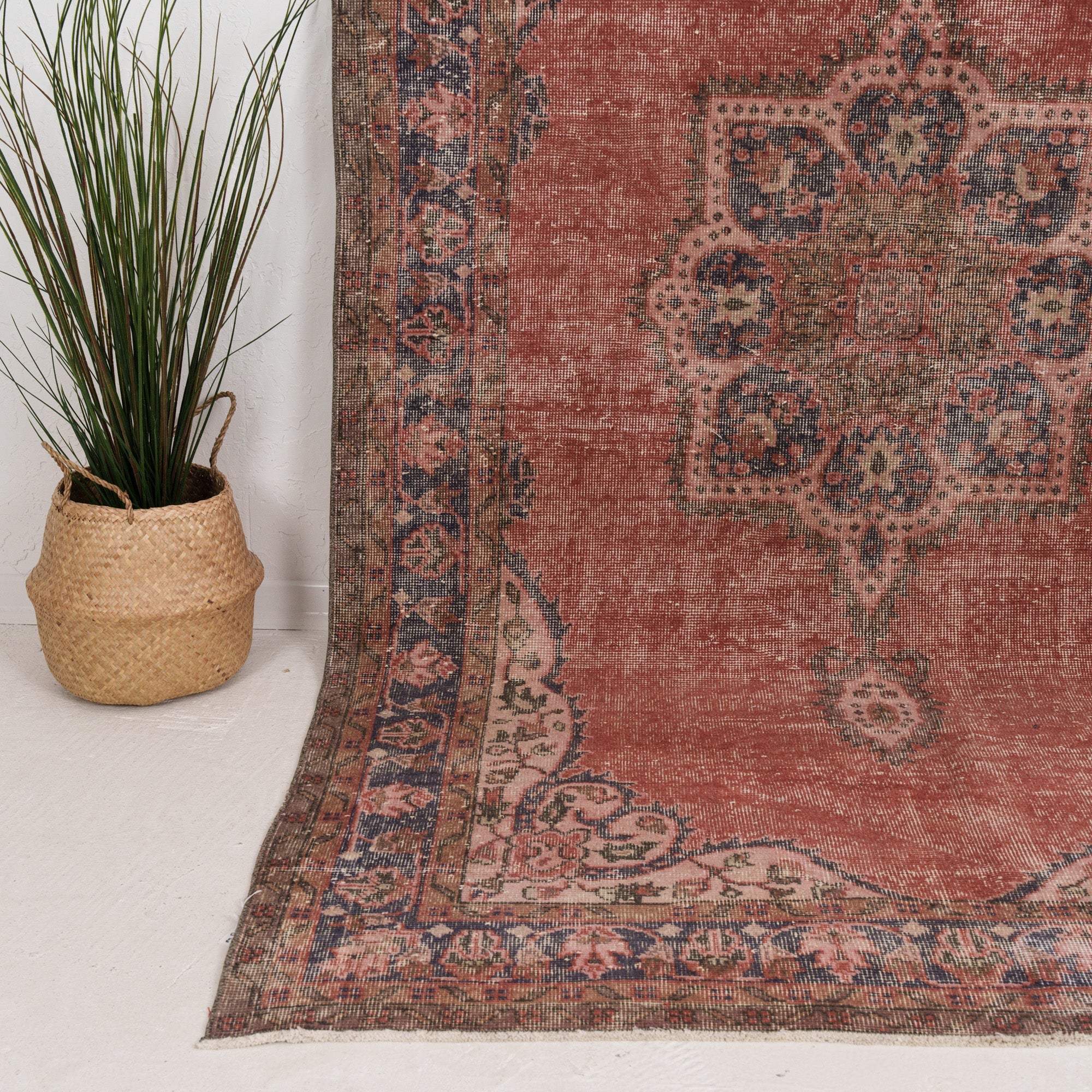 Medium Blue Antique Rug