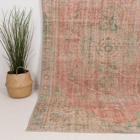 Medium Green Antique Rug