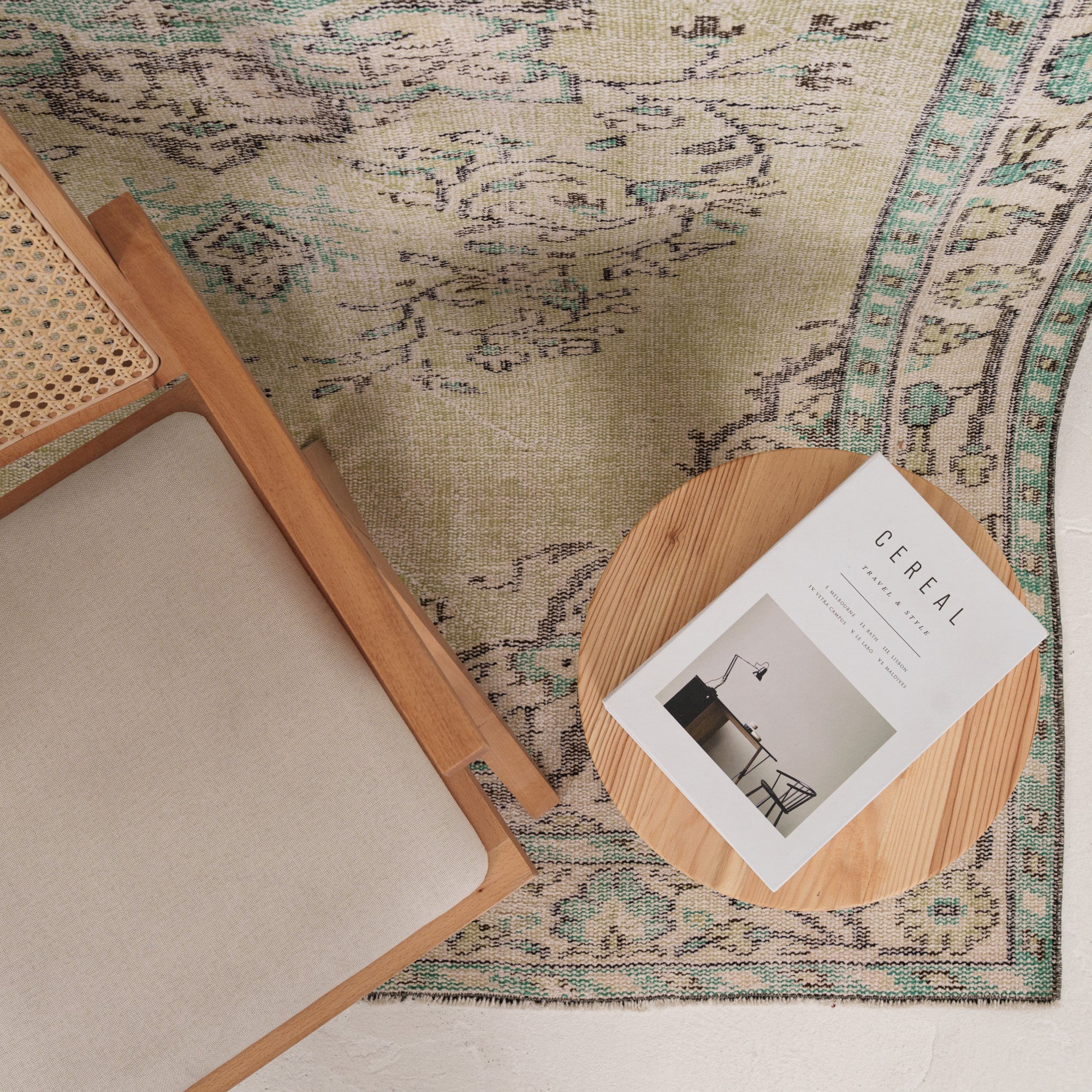 5x8 Beige Turkish Rug