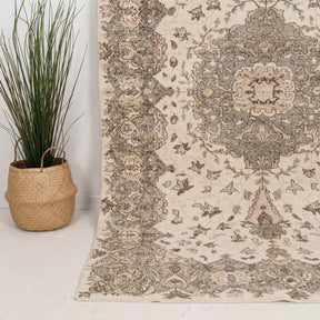 Medium Green Antique Rug