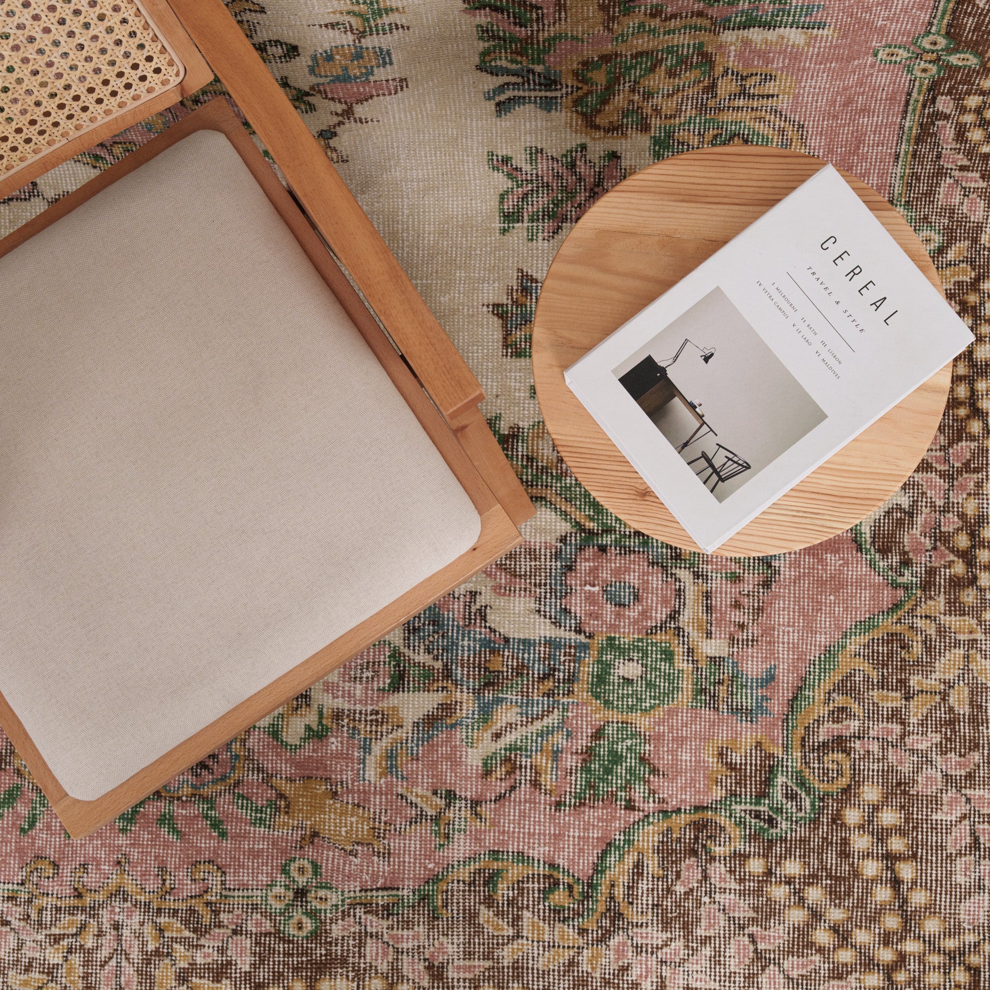 6x10 Beige Turkish Rug