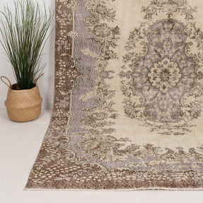 Large Purple Antique Rug