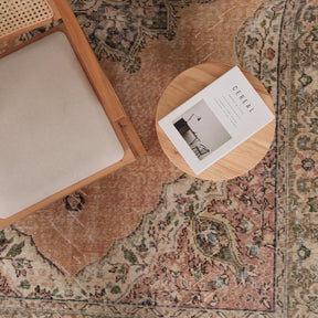 7x11 Orange Turkish Rug