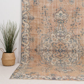 Large Blue Antique Rug