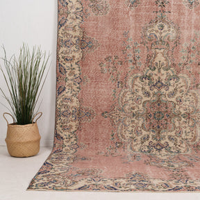 Large Red Antique Rug