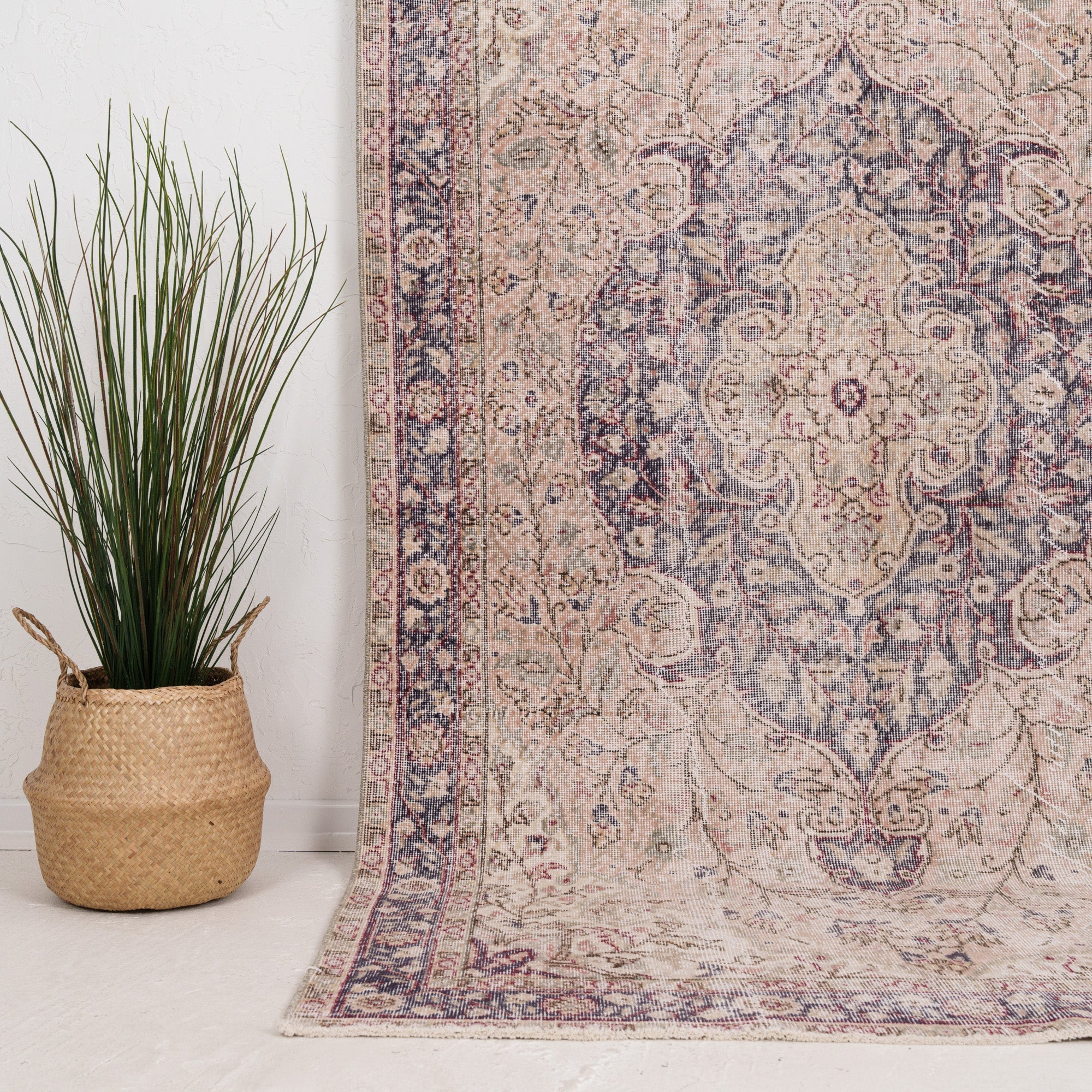Medium Blue Antique Rug