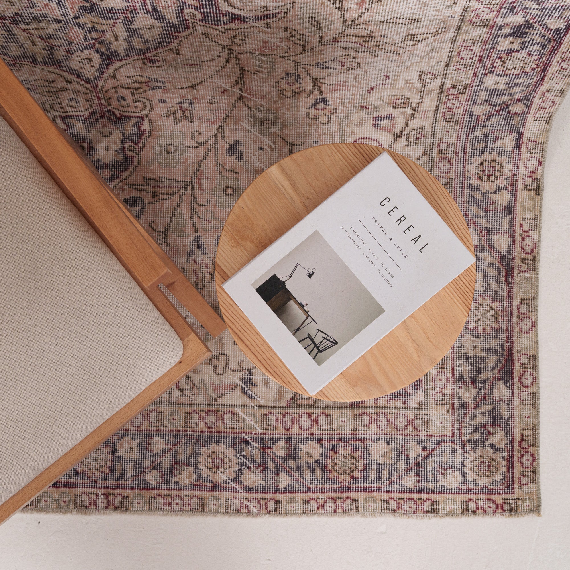 5x9 Beige Turkish Rug
