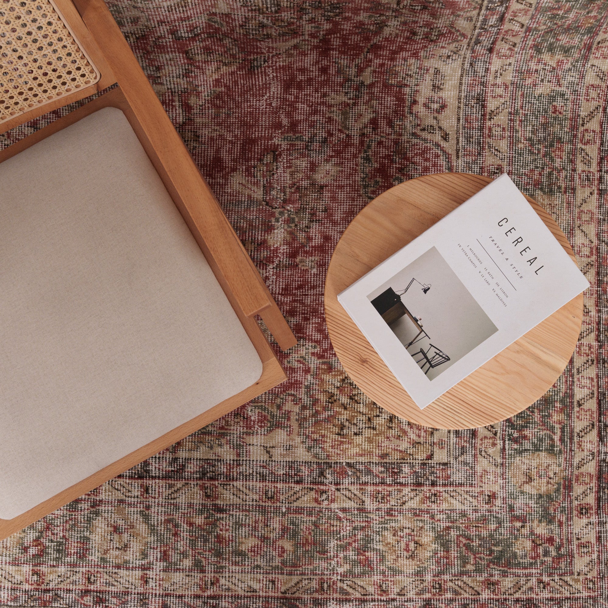 7x10 Red Turkish Rug