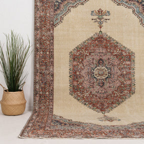 Large Red Antique Rug