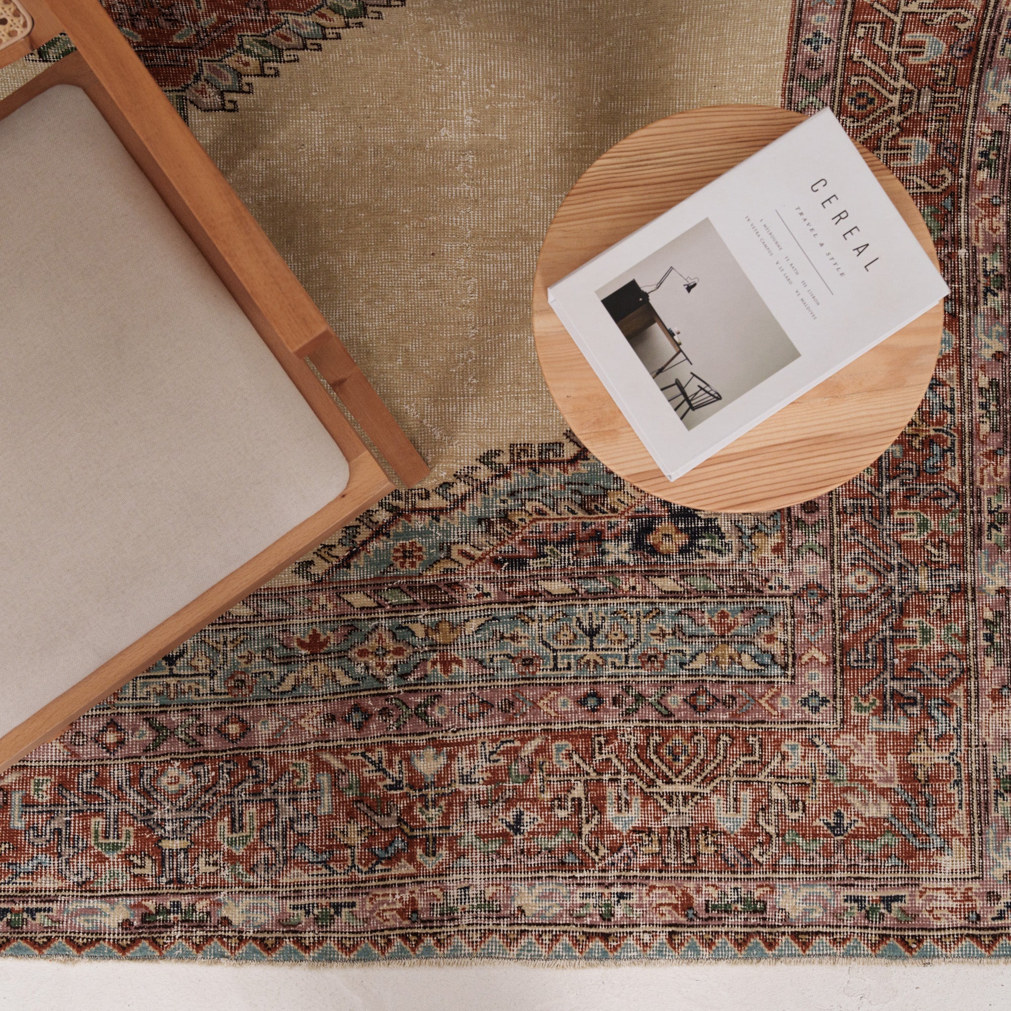 6x10 Beige Turkish Rug