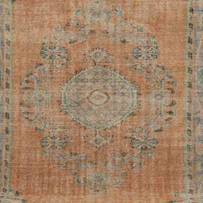 Medium Green Antique Rug
