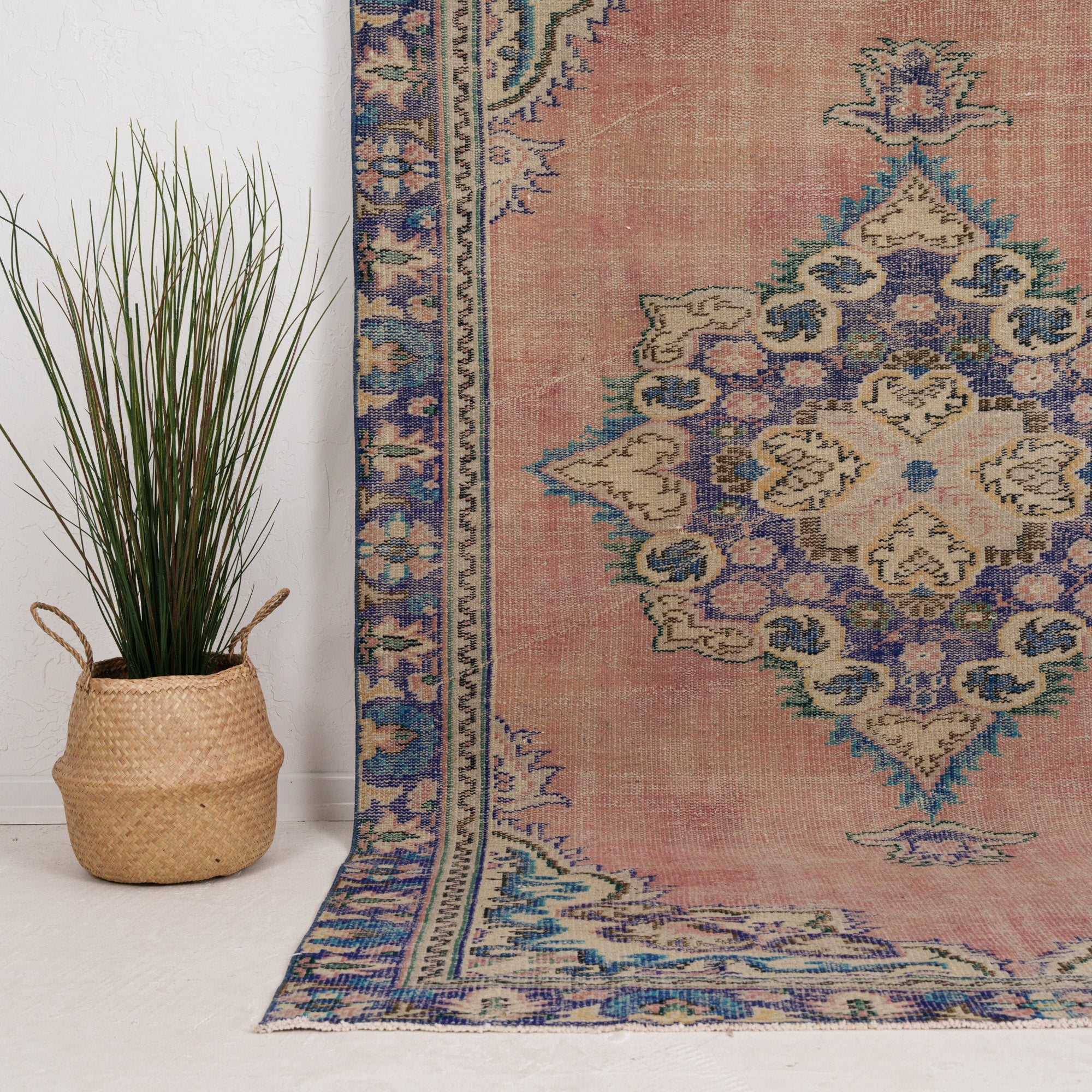 Medium Blue Antique Rug