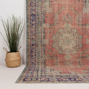 Large Blue Antique Rug