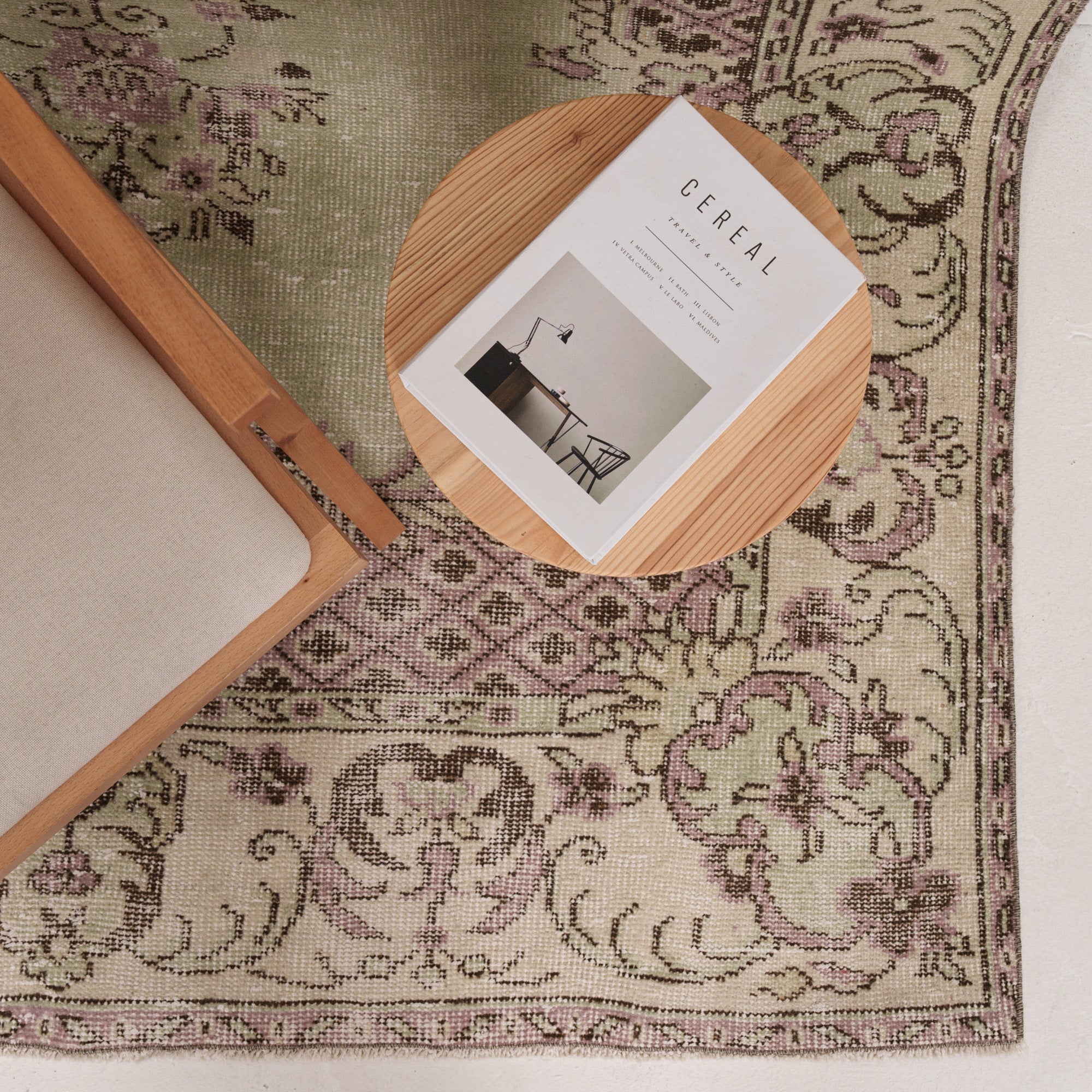 6x9 Beige Turkish Rug