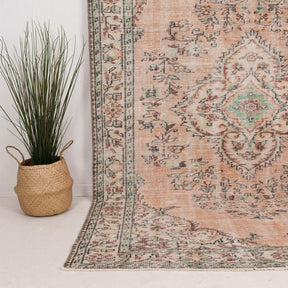 Medium Green Antique Rug