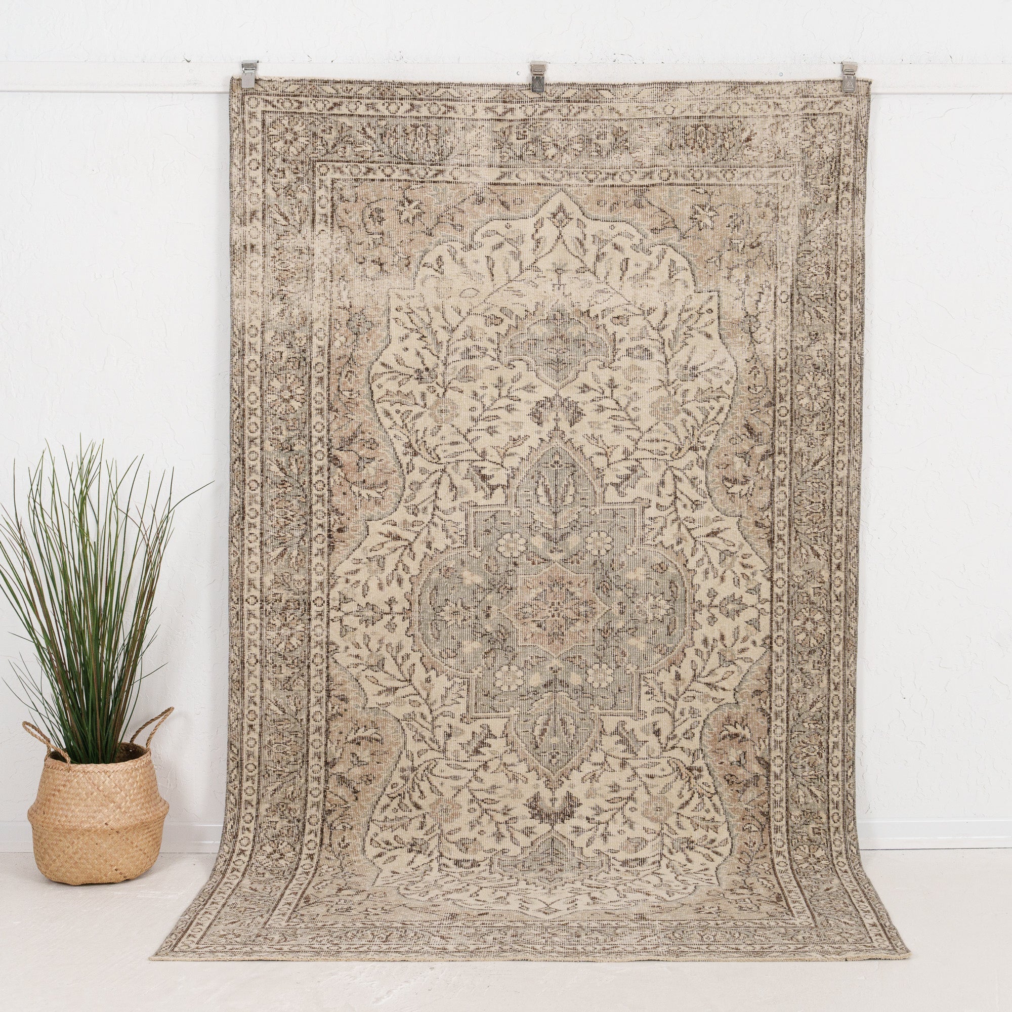 Medium Brown Antique Rug